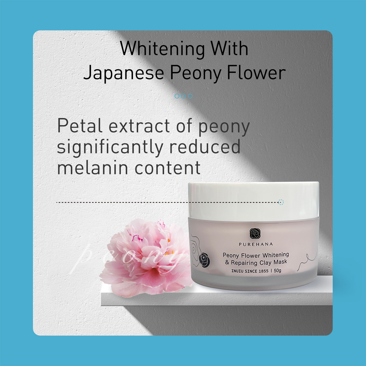 PURE HANA  Peony Flower Whitening & Moisturising Sunscreen Spray